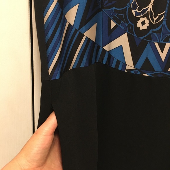 Pablo GERARD DAREL Combined Fabric, Silk Top Dress - Picture 5 of 11